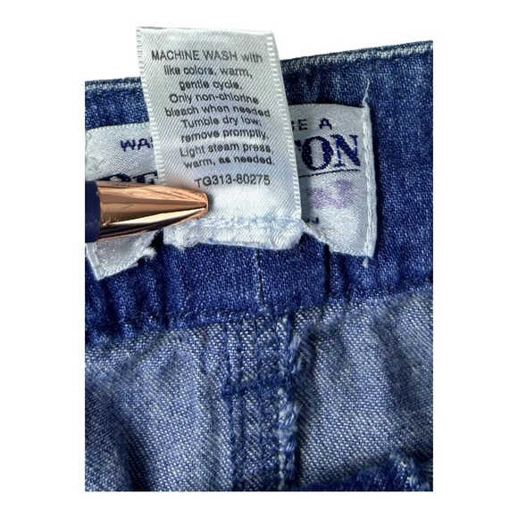 PENDLETON Deim Blue Jean Skirt Women’s Size 10 A Line Back Slit 2 Pockets. - Picture 7 of 13